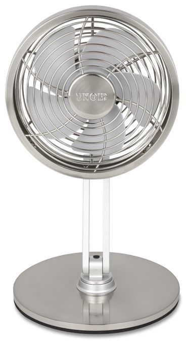  Steel Flex Akku-Tischventilator (Chrom) 