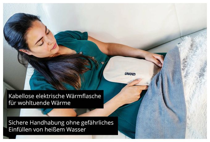 380 W  Wärmi elektrische Wärmflasche (Beige) 