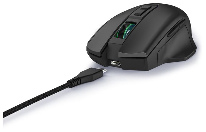 12000 DPI Gaming Maus Optisch  Reaper 410 (Schwarz) 