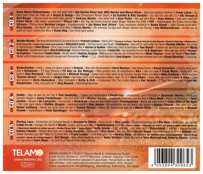 VARIOUS - 100 Stimmungsschlager,Die Party Geht Weiter 
