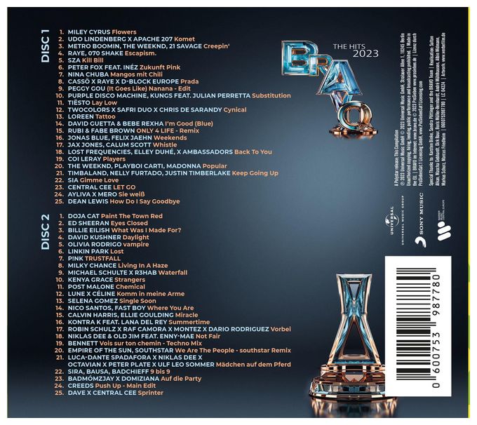 Various - BRAVO The Hits 2023 