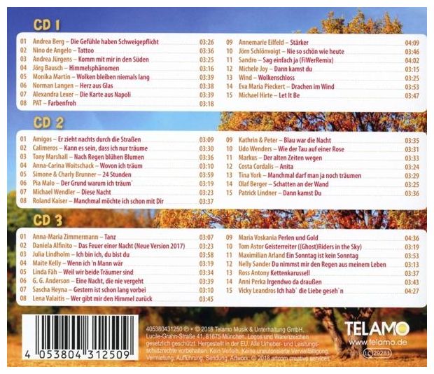 VARIOUS - Der deutsche Schlager Herbst 
