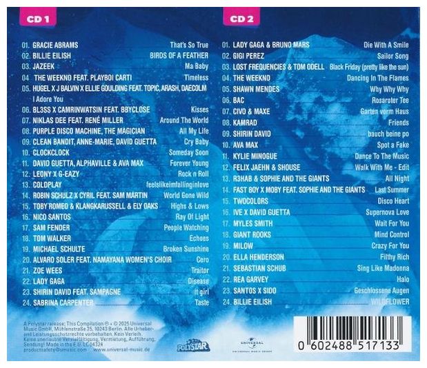 Various - MegaHits 2025 - Die Erste 