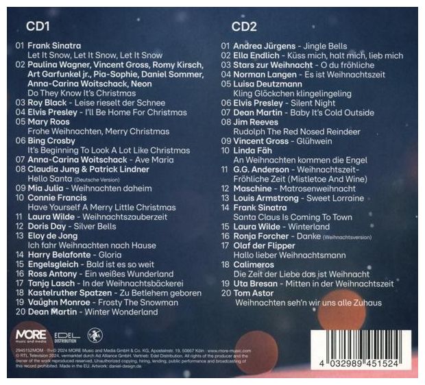 VARIOUS - RTL Weihnachts Hits (2CD) 