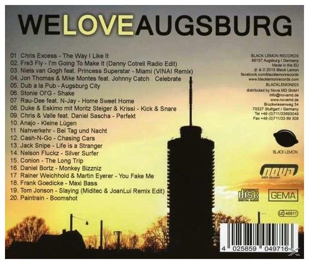 VARIOUS - We Love Augsburg 