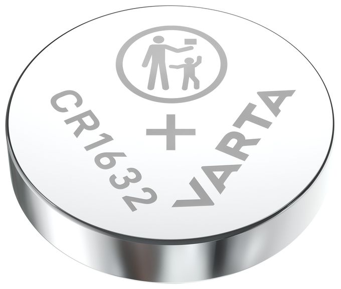 1x 3V CR 1632 