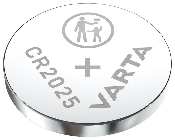 LITHIUM Coin CR2025 (Knopfzellenbatterie, 3V) 5er-Pack 