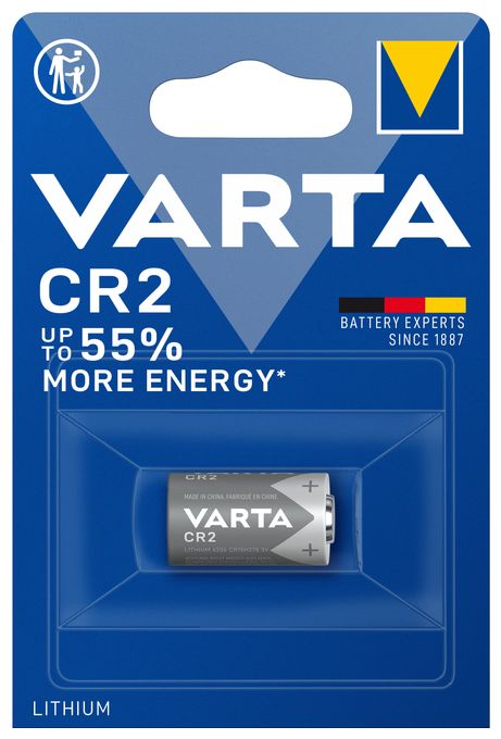 Batterien CR2 Lithium Rundzelle, 1 Stück, 3V, Spezialbatterien für elektronische Kleingeräte, mit langanhaltender, höchster Leistung 