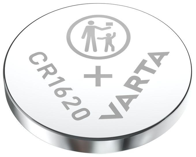 CR1620 Lithium 3 V 1 Stück  Lithium Coin Knopfzelle (Metallisch) 