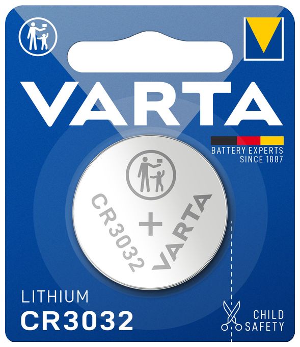 LITHIUM Coin CR3032 (Knopfzelle, 3 V) 1er-Pack 
