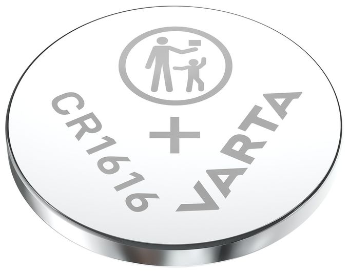 CR1616 Lithium 3 V 1 Stück  Lithium Coin Knopfzelle (Metallisch) 