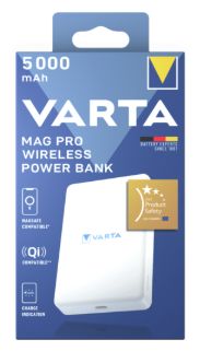 5000 mAh Powerbank USB Typ-C  Mag Pro Wireless (Weiß) 
