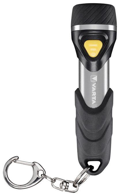 Taschenlampe LED inkl. 1x AAA Batterien, Day Light Key Chain, handliche Schlüsselleuchte, stoßfeste Taschenleuchte, Schlüsselanhänger ideal für Haushalt, Outdoor 