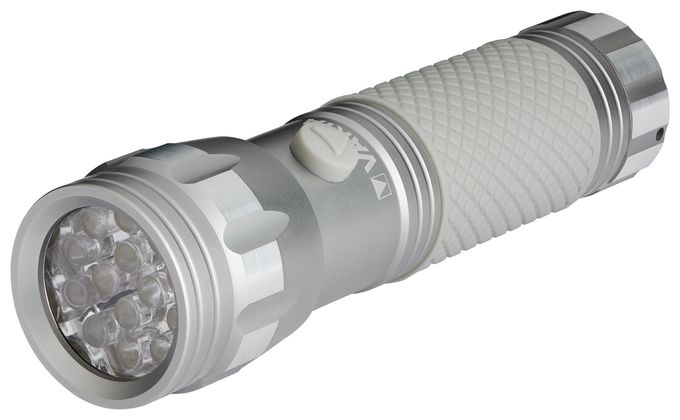 UV Taschenlampe LED inkl. 3x AAA Batterien, UV Light, zum Prüfen & Verifizieren Banknoten, Fingerabdrücken, Hygienehelfer, zum Erkennen von Schmutzrückständen & Urin von Haustieren 