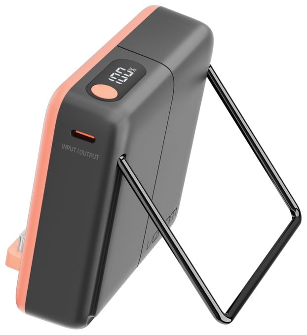 Nintendo Switch 2  VS4957 Powerbank & Ständer (Schwarz, Orange) 