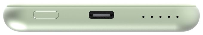 5000 mAh Powerbank USB Typ-C Kabelloses Laden  Charge 'n' Go (Grün) 