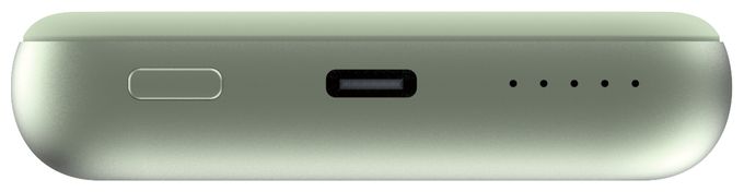 10000 mAh Powerbank USB Typ-C Kabelloses Laden  Charge 'n' Go (Grün) 