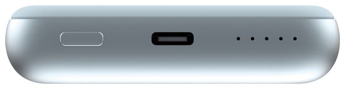10000 mAh Powerbank USB Typ-C Kabelloses Laden  Charge 'n' Go (Blau) 