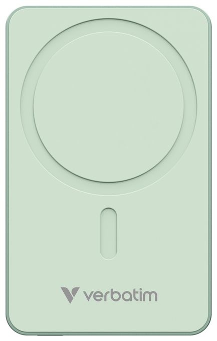 10000 mAh Powerbank USB Typ-C Kabelloses Laden  Charge 'n' Go Essentials (Grün) 