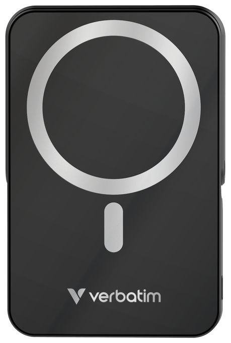 10000 mAh Powerbank USB Typ-C Kabelloses Laden  Charge 'n' Go Magnetic Wireless (Schwarz) 