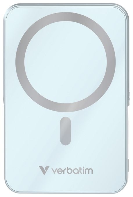 10000 mAh Powerbank USB Typ-C Kabelloses Laden  Charge 'n' Go Magnetic Wireless (Blau) 