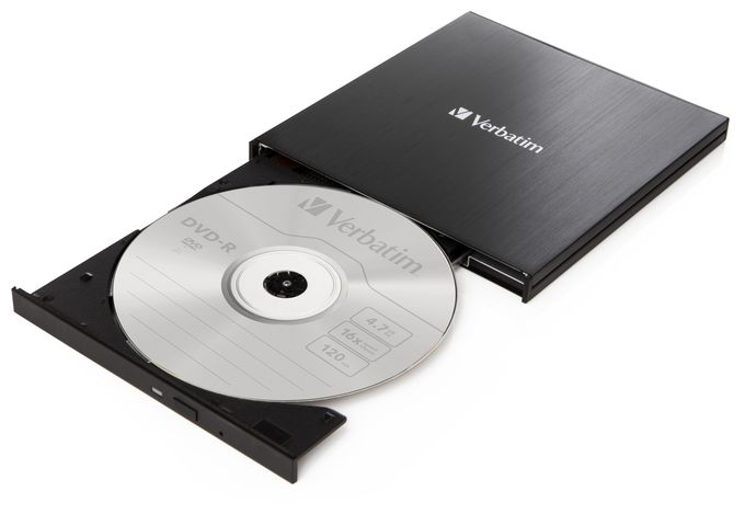 Externer Slimline CD/DVD-Brenner 