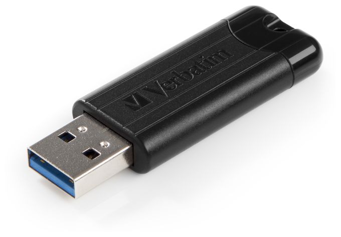 USB Typ-A Stick 128 GB  PinStripe 3.0 (Schwarz) 