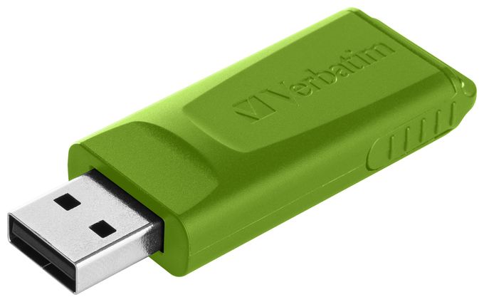 USB Typ-A Stick 16 GB  Slider (Blau, Grün, Rot) 