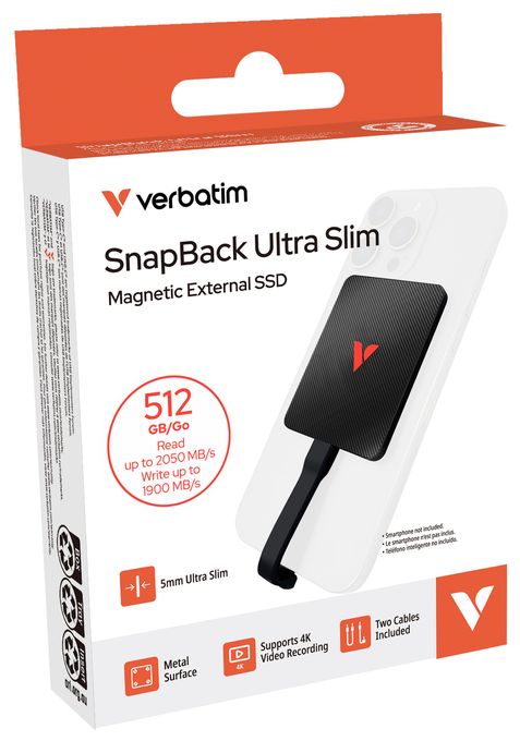SnapBack Ultra Slim SSD 512GB 