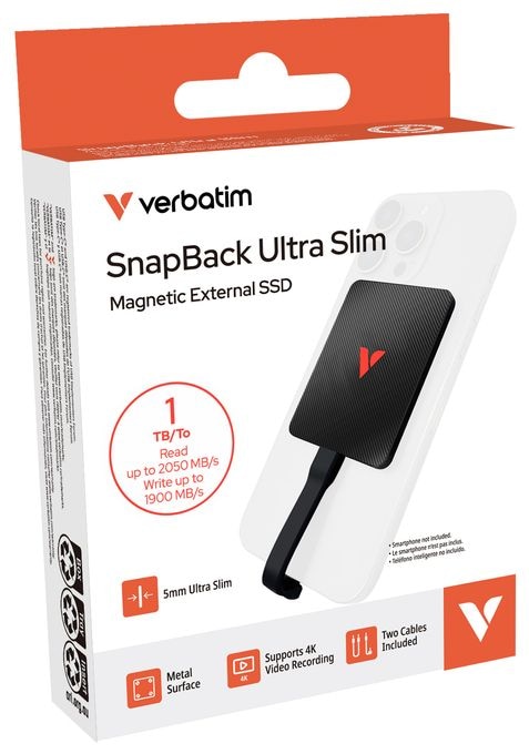 SnapBack Ultra Slim SSD 1TB 