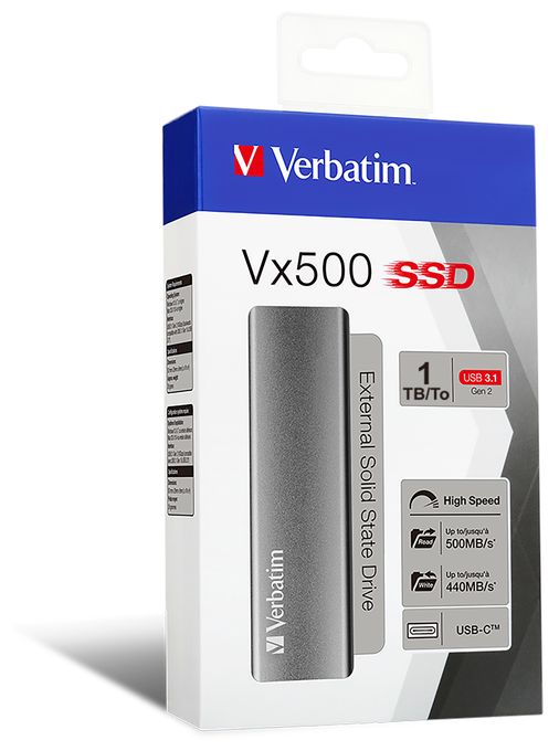 1 TB SSD  Vx500 (Silber) 