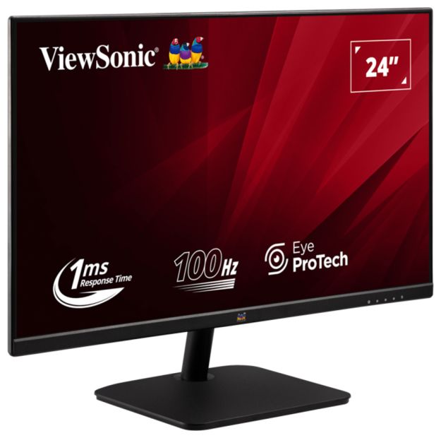 Full HD Monitor 61 cm (24 Zoll) 16:9 1 ms 250 cd/m²  VA2432-H-2 (Schwarz) 
