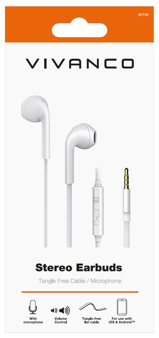 In-Ear Kopfhörer Kabelgebunden  61741 WEVVSS10 (Weiß) 