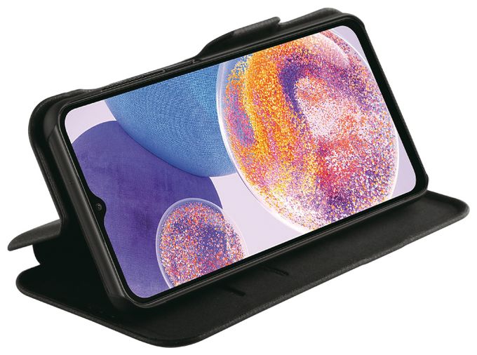 Geldbörsenhülle für Samsung Galaxy A23  Casual Wallet (Schwarz) 