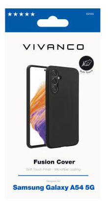 Cover für Samsung Galaxy A54 5G  Fusion (Schwarz) 