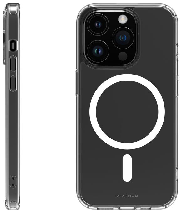 Cover für Apple iPhone 15 Pro Max  Mag Steady (Transparent) 