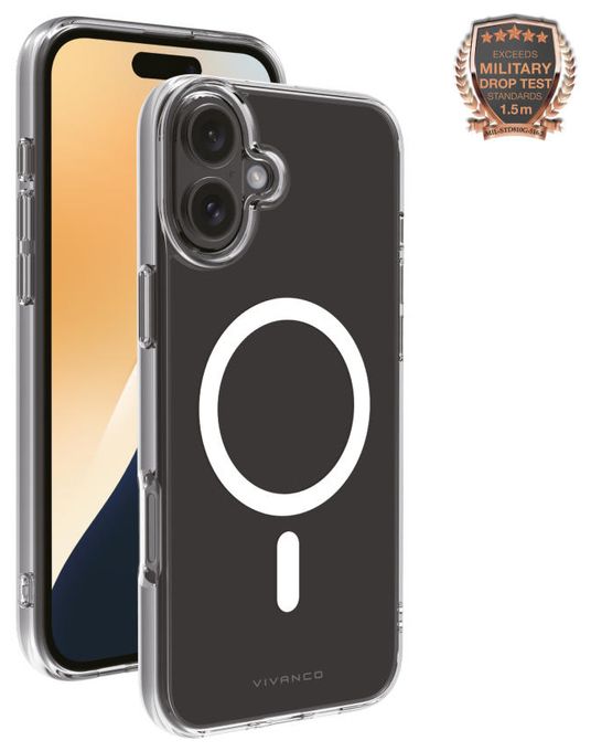 Cover für Apple iPhone 16 Plus  Mag Steady Anti Shock (Transparent) 