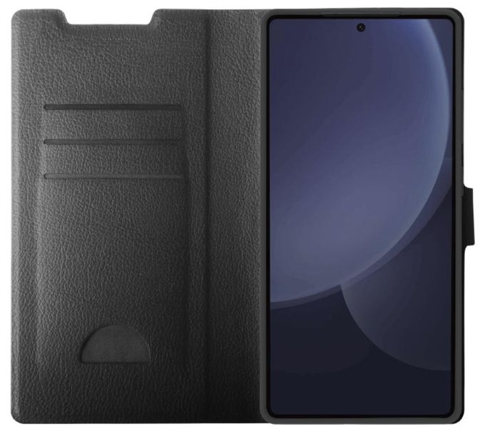 Geldbörsenhülle für Samsung Galaxy S25 Ultra  Premium Wallet (Schwarz) 