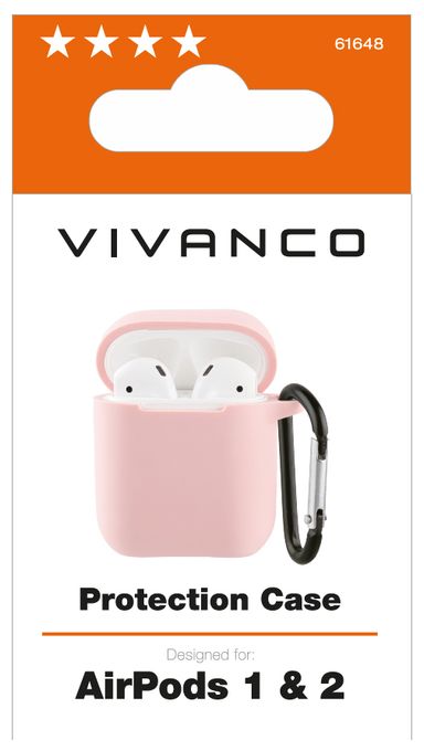 Schutzhülle AirPods 1, AirPods 2  Protection Case (Pink) 