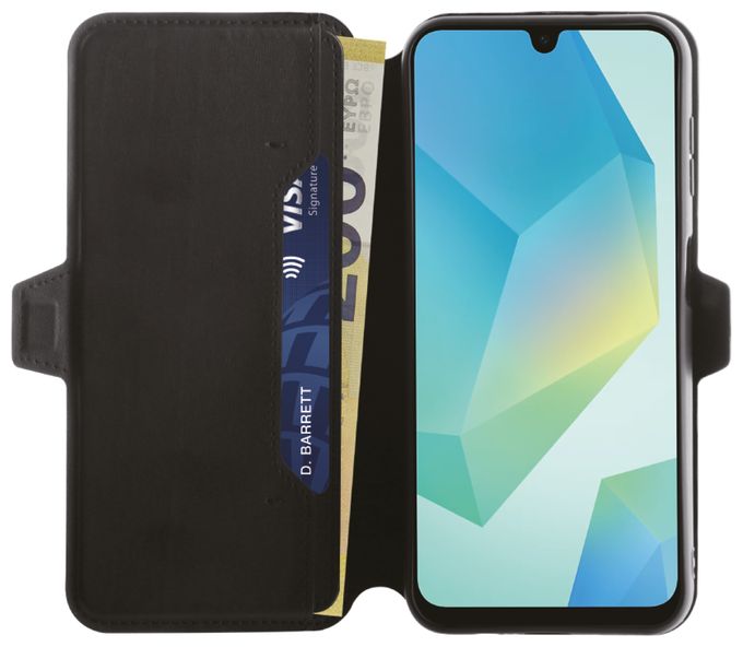 Geldbörsenhülle für Samsung Galaxy A16 5G  Pure Wallet (Schwarz) 