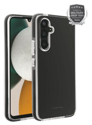 Cover für Samsung Galaxy A34 5G (Schwarz, Transparent) Rock Solid 