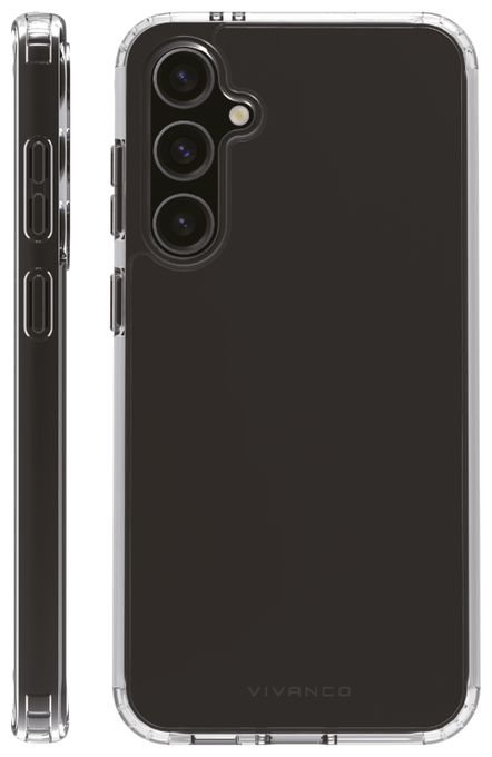 Cover für Samsung Galaxy S24 FE  Safe and Steady (Transparent) 