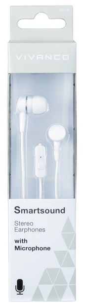 In-Ear Kopfhörer Kabelgebunden  Smartsound (Weiß) 
