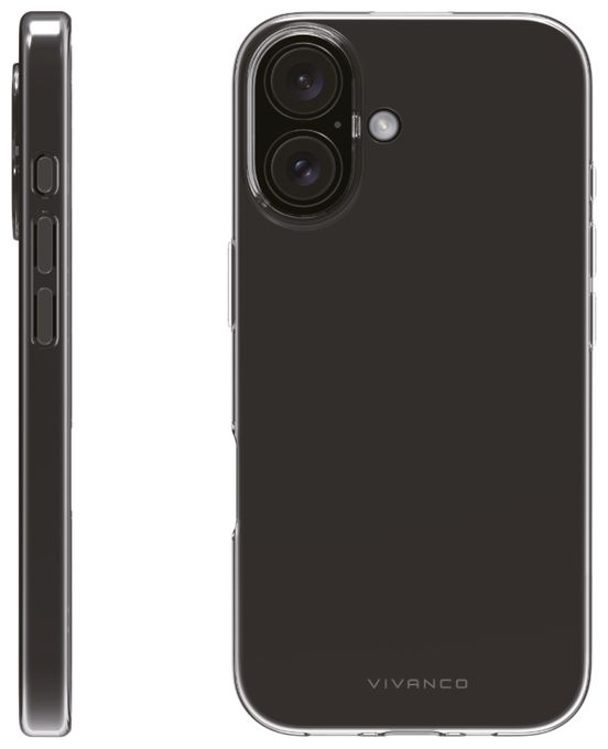 Cover für Apple iPhone 16  Super Slim (Transparent) 