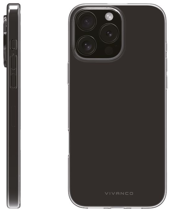 Cover für Apple iPhone 16 Pro Max  Super Slim (Transparent) 