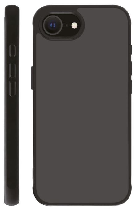 Cover für Apple iPhone 16e (2025) (Schwarz, Transparent) Super Slim 