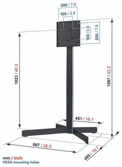EFF8230 TV-Ständer 