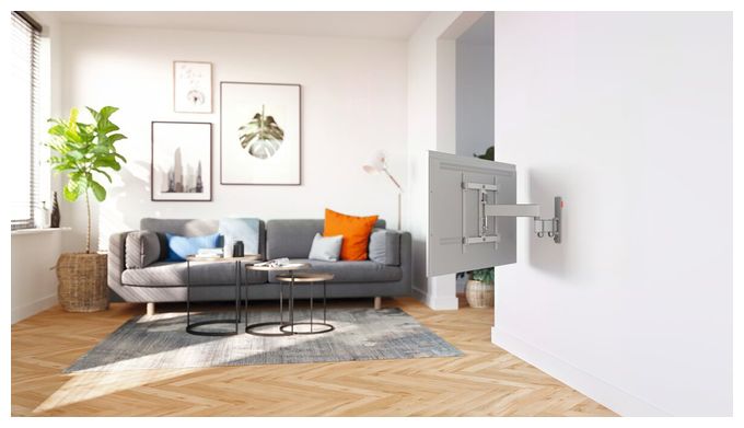 Wand Halterung 180° bis 165,1 cm (65") 25 kg 0 - 20° neigbar TVM3445 schwenkbare 