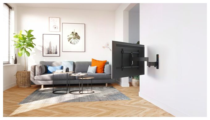 Wand Halterung 180° bis 195,6 cm (77") 35 kg 0 - 20° neigbar TVM3645 schwenkbare 