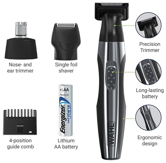 Trocken Rasierer Lithium 05604-616 Travel Kit Deluxe 